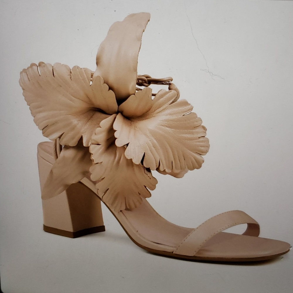 Cecelia Tan Hibiscus Heel